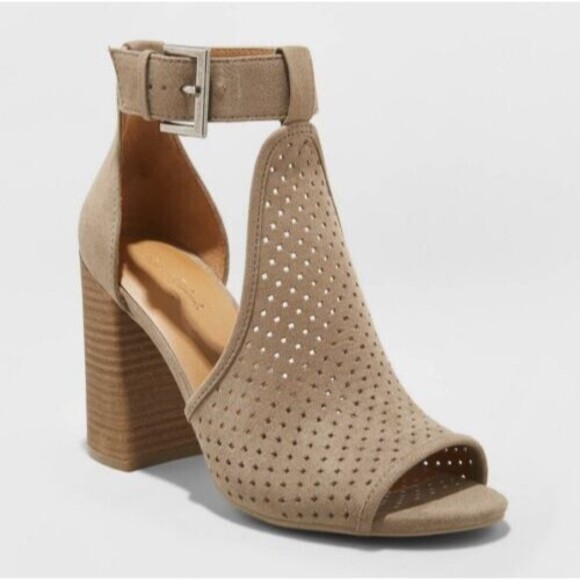 Universal Thread™ ~ Women's Size 7 1/2 ~ Hannah ~ Sling Back ~ Taupe Sandals - Picture 3 of 11